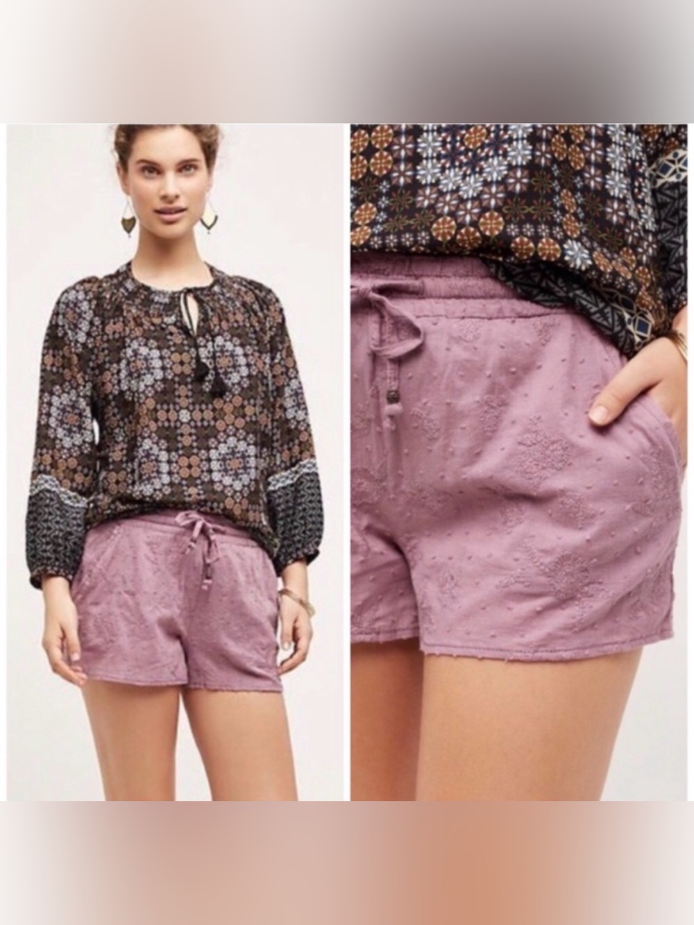Anthropologie HEI Dobby Beachcomber Shorts